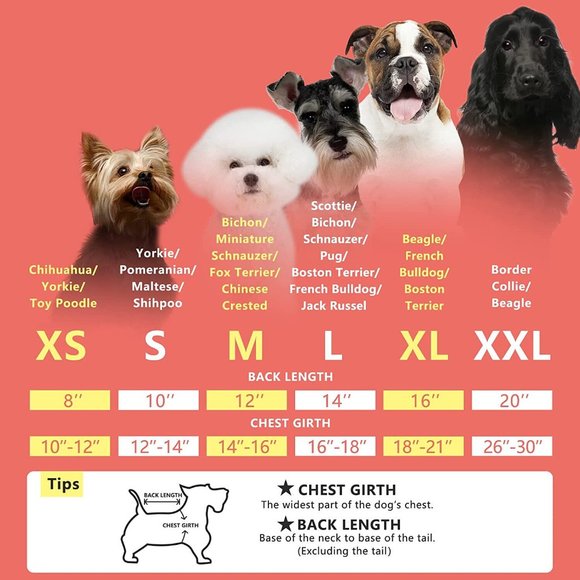 KYEESE Dogs Pajamas Stripe Stretchy Soft Dog Pjs for Chihuahua XS - Picture 5 of 9